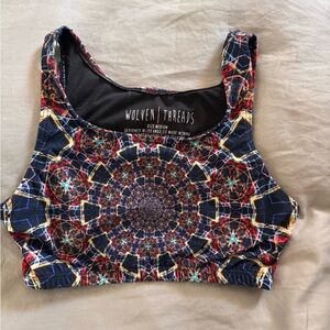 WOLVEN threads sports bra size M